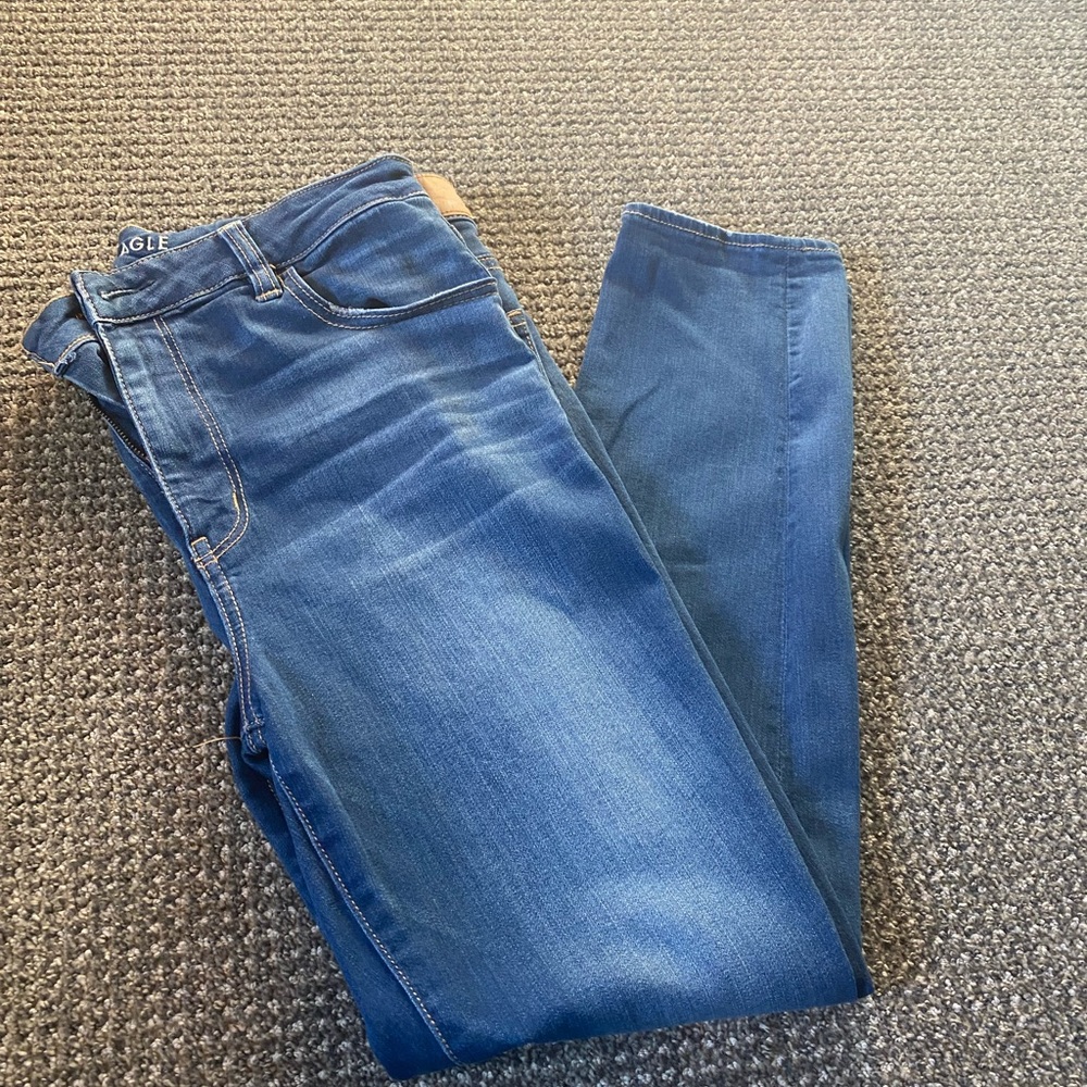 AE high waisted jegging crop